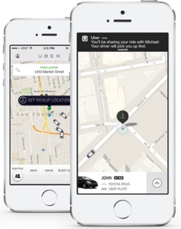 Uber&rsquo;s default view changes